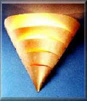 Light Cream Cone, Metalsmith: Betsy Roberts